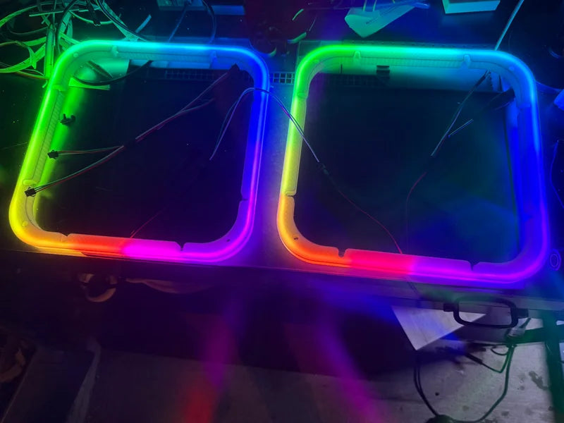 12" SMART LED RGB SUB RING LIGHTS