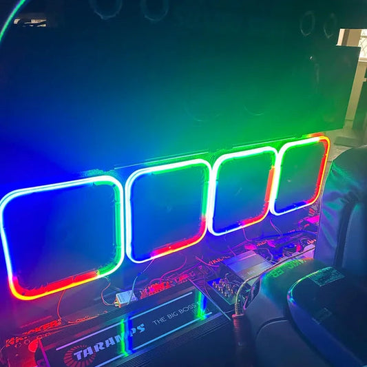 12" SMART LED RGB SUB RING LIGHTS