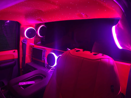 8" SMART LED RGB SPEAKER RING LIGHTS