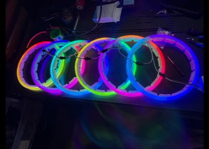 8" SMART LED RGB SPEAKER RING LIGHTS